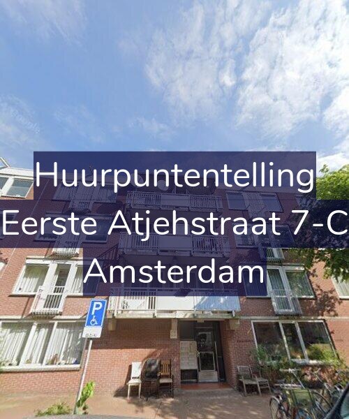 Foto gevel Huurpuntentelling voor Eerste Atjehstraat 7-C, Amsterdam