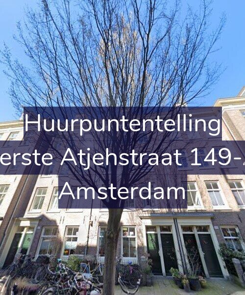 Foto gevel Huurpuntentelling voor Eerste Atjehstraat 149-A, Amsterdam