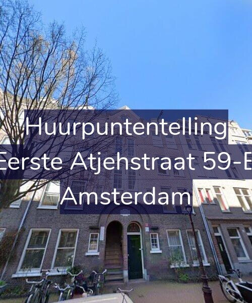 Foto gevel Huurpuntentelling voor Eerste Atjehstraat 59-B, Amsterdam