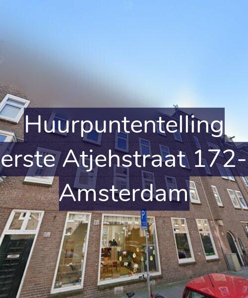 Foto gevel Huurpuntentelling voor Eerste Atjehstraat 172-2, Amsterdam