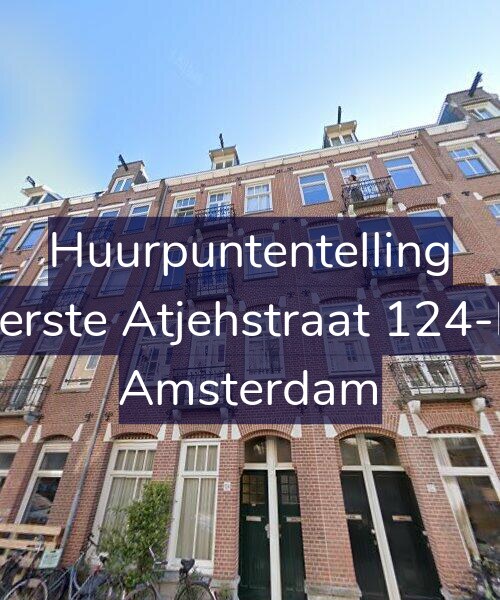 Foto gevel Huurpuntentelling voor Eerste Atjehstraat 124-H, Amsterdam
