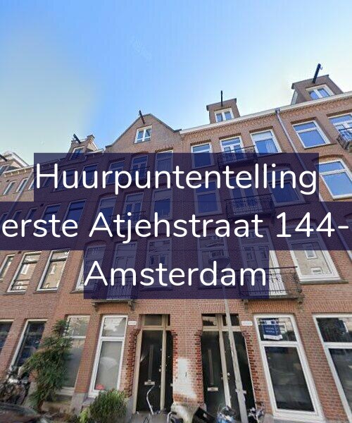 Foto gevel Huurpuntentelling voor Eerste Atjehstraat 144-E, Amsterdam