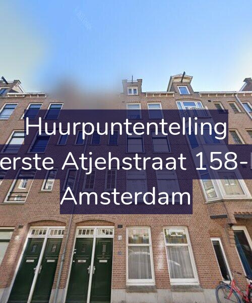 Foto gevel Huurpuntentelling voor Eerste Atjehstraat 158-H, Amsterdam