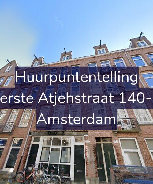 Foto gevel Huurpuntentelling voor Eerste Atjehstraat 140-B, Amsterdam