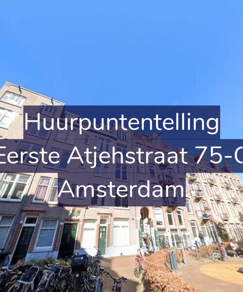 Foto gevel Huurpuntentelling voor Eerste Atjehstraat 75-G, Amsterdam