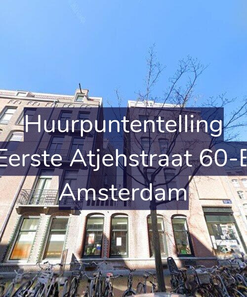 Foto gevel Huurpuntentelling voor Eerste Atjehstraat 60-E, Amsterdam
