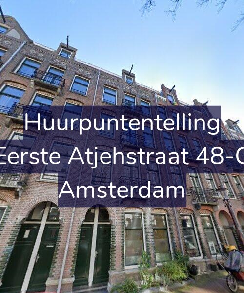Foto gevel Huurpuntentelling voor Eerste Atjehstraat 48-C, Amsterdam