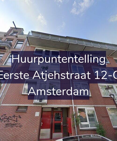 Foto gevel Huurpuntentelling voor Eerste Atjehstraat 12-C, Amsterdam