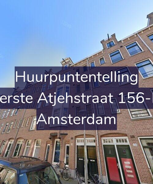 Foto gevel Huurpuntentelling voor Eerste Atjehstraat 156-H, Amsterdam