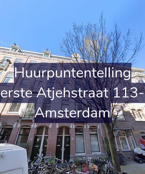 Foto gevel Huurpuntentelling voor Eerste Atjehstraat 113-3, Amsterdam