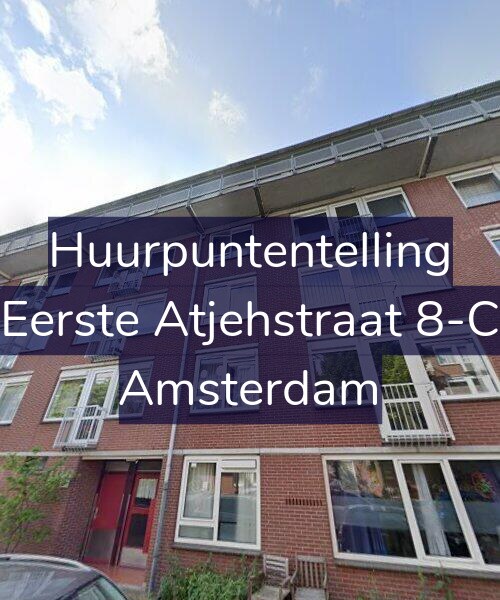 Foto gevel Huurpuntentelling voor Eerste Atjehstraat 8-C, Amsterdam