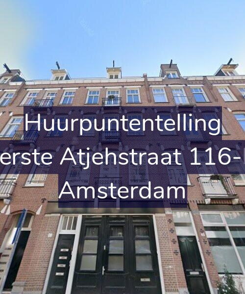Foto gevel Huurpuntentelling voor Eerste Atjehstraat 116-D, Amsterdam
