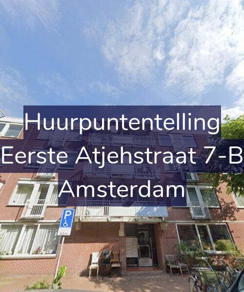 Foto gevel Huurpuntentelling voor Eerste Atjehstraat 7-B, Amsterdam