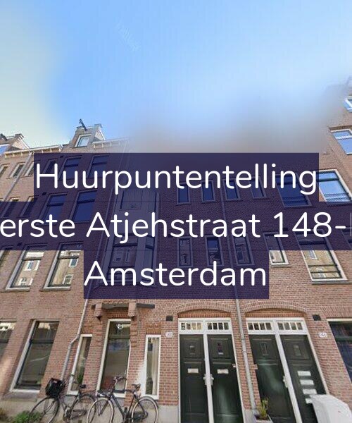 Foto gevel Huurpuntentelling voor Eerste Atjehstraat 148-H, Amsterdam