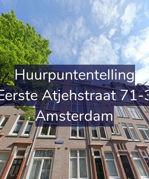 Foto gevel Huurpuntentelling voor Eerste Atjehstraat 71-3, Amsterdam