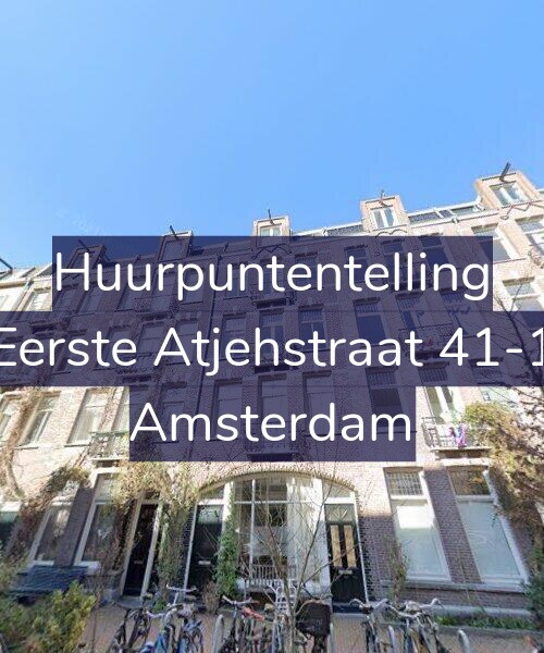 Foto gevel Huurpuntentelling voor Eerste Atjehstraat 41-1, Amsterdam