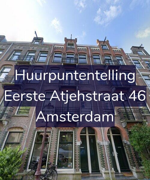 Foto gevel Huurpuntentelling voor Eerste Atjehstraat 46, Amsterdam