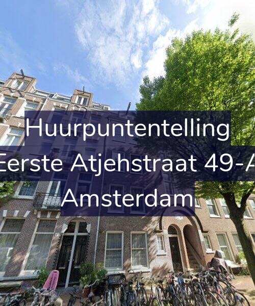 Foto gevel Huurpuntentelling voor Eerste Atjehstraat 49-A, Amsterdam