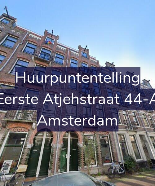 Foto gevel Huurpuntentelling voor Eerste Atjehstraat 44-A, Amsterdam