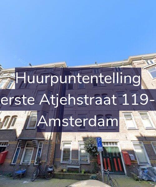 Foto gevel Huurpuntentelling voor Eerste Atjehstraat 119-1, Amsterdam