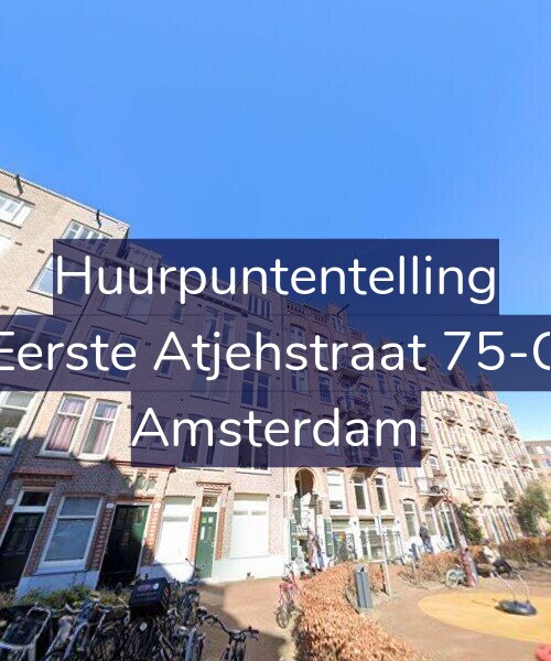 Foto gevel Huurpuntentelling voor Eerste Atjehstraat 75-C, Amsterdam