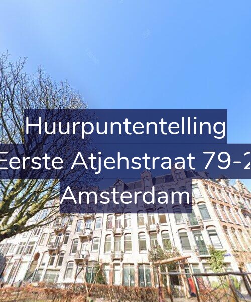 Foto gevel Huurpuntentelling voor Eerste Atjehstraat 79-2, Amsterdam
