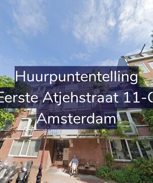 Foto gevel Huurpuntentelling voor Eerste Atjehstraat 11-C, Amsterdam