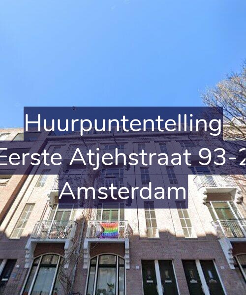 Foto gevel Huurpuntentelling voor Eerste Atjehstraat 93-2, Amsterdam