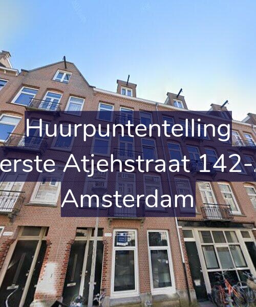 Foto gevel Huurpuntentelling voor Eerste Atjehstraat 142-A, Amsterdam