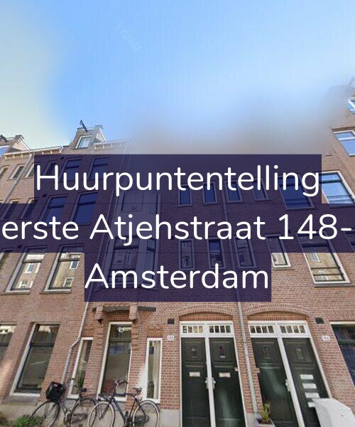 Foto gevel Huurpuntentelling voor Eerste Atjehstraat 148-3, Amsterdam