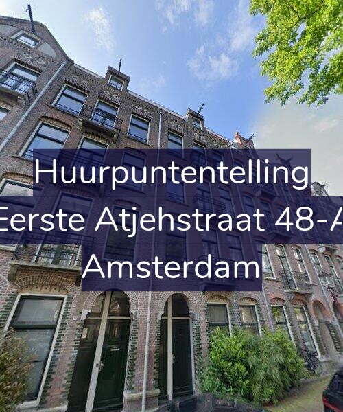 Foto gevel Huurpuntentelling voor Eerste Atjehstraat 48-A, Amsterdam