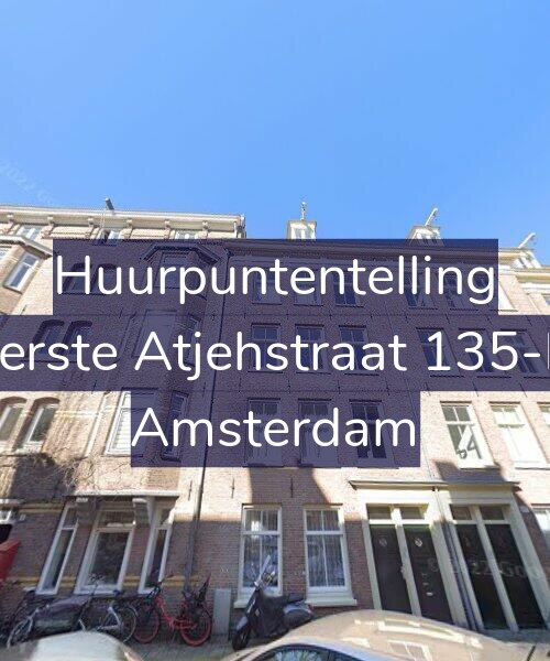 Foto gevel Huurpuntentelling voor Eerste Atjehstraat 135-D, Amsterdam