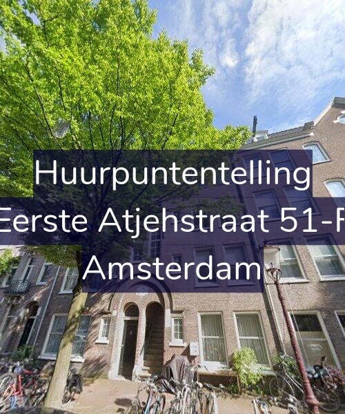 Foto gevel Huurpuntentelling voor Eerste Atjehstraat 51-F, Amsterdam
