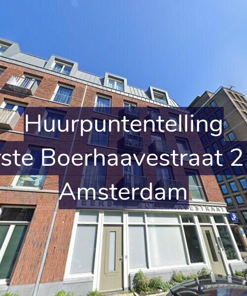 Foto gevel Huurpuntentelling voor Eerste Boerhaavestraat 21-L, Amsterdam