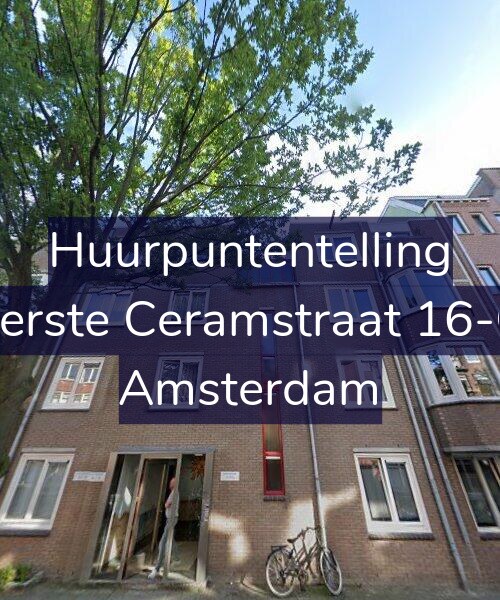 Foto gevel Huurpuntentelling voor Eerste Ceramstraat 16-C, Amsterdam