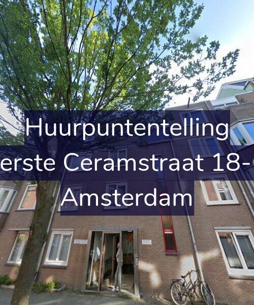 Foto gevel Huurpuntentelling voor Eerste Ceramstraat 18-C, Amsterdam