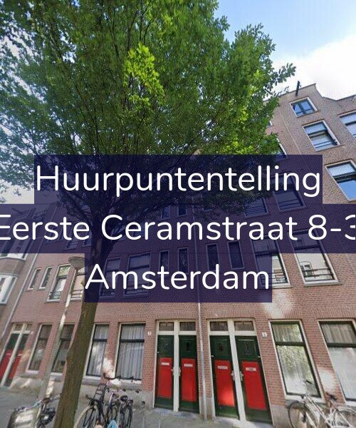 Foto gevel Huurpuntentelling voor Eerste Ceramstraat 8-3, Amsterdam