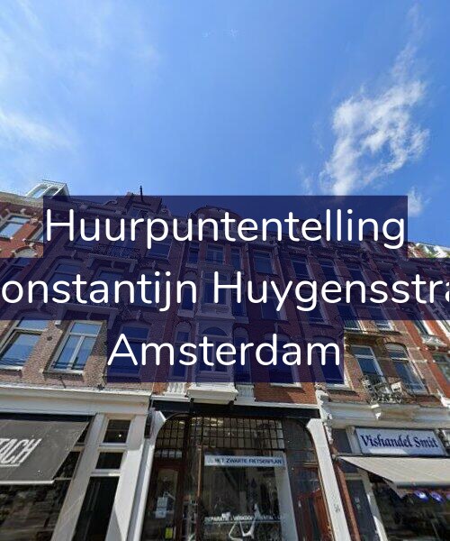 Foto gevel Huurpuntentelling voor Eerste Constantijn Huygensstraat 94-3, Amsterdam