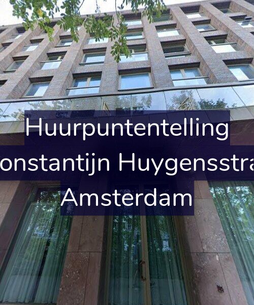 Foto gevel Huurpuntentelling voor Eerste Constantijn Huygensstraat 30-A, Amsterdam