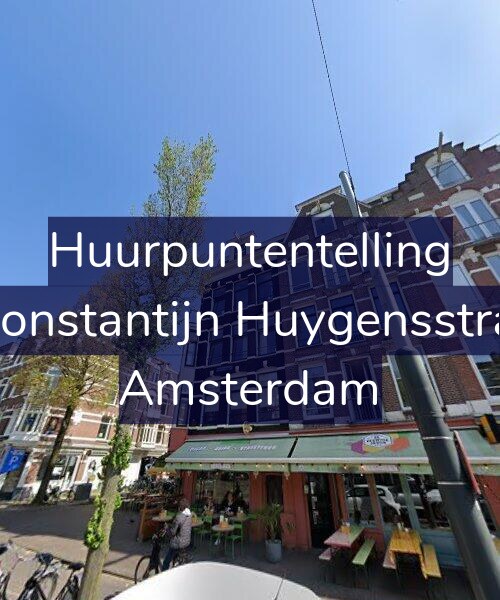 Foto gevel Huurpuntentelling voor Eerste Constantijn Huygensstraat 45-1, Amsterdam