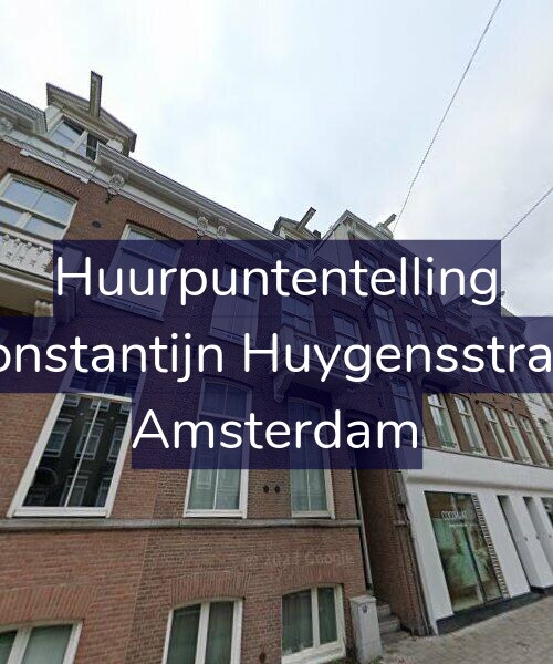 Foto gevel Huurpuntentelling voor Eerste Constantijn Huygensstraat 108-B, Amsterdam