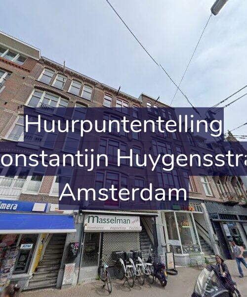 Foto gevel Huurpuntentelling voor Eerste Constantijn Huygensstraat 67-1, Amsterdam