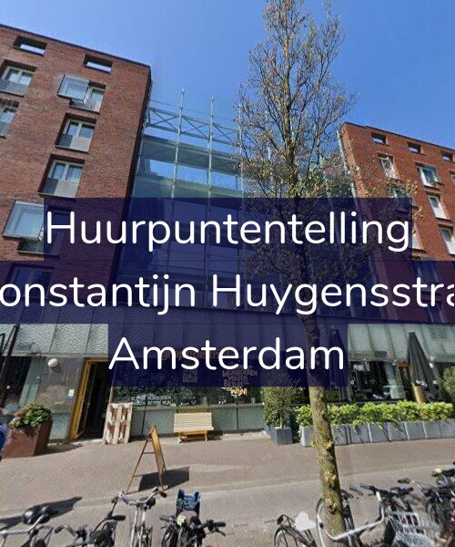 Foto gevel Huurpuntentelling voor Eerste Constantijn Huygensstraat 56-H, Amsterdam
