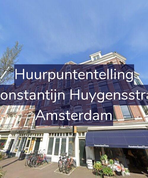 Foto gevel Huurpuntentelling voor Eerste Constantijn Huygensstraat 55-1, Amsterdam