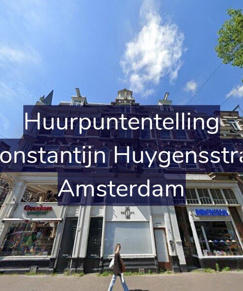 Foto gevel Huurpuntentelling voor Eerste Constantijn Huygensstraat 78-B, Amsterdam