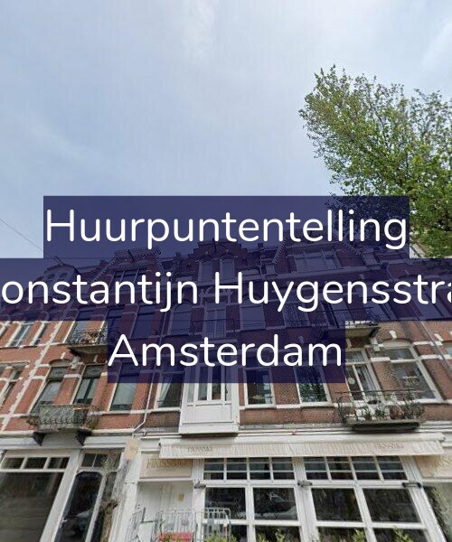 Foto gevel Huurpuntentelling voor Eerste Constantijn Huygensstraat 35-3, Amsterdam