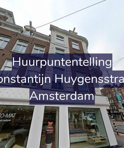 Foto gevel Huurpuntentelling voor Eerste Constantijn Huygensstraat 102-4, Amsterdam