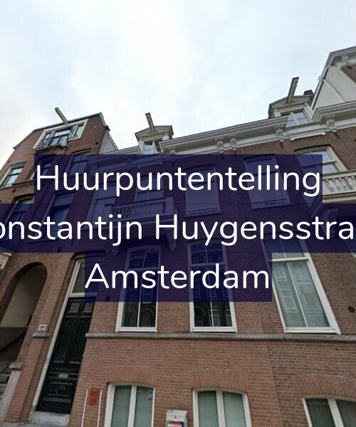 Foto gevel Huurpuntentelling voor Eerste Constantijn Huygensstraat 110-H, Amsterdam