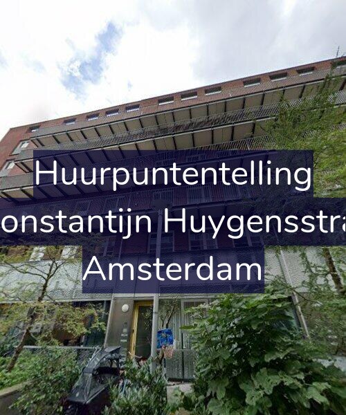 Foto gevel Huurpuntentelling voor Eerste Constantijn Huygensstraat 52-E, Amsterdam