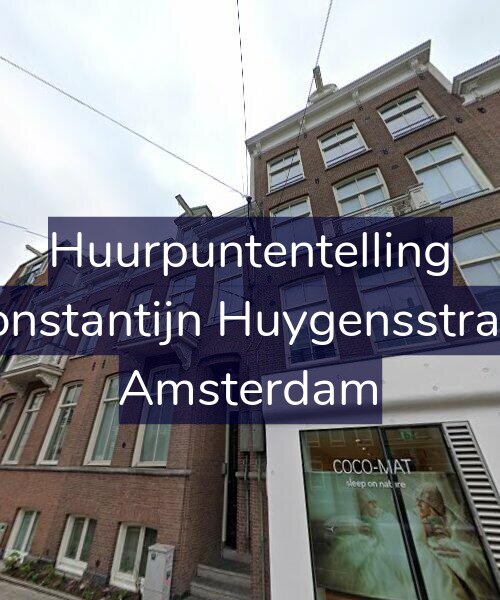 Foto gevel Huurpuntentelling voor Eerste Constantijn Huygensstraat 108-A, Amsterdam